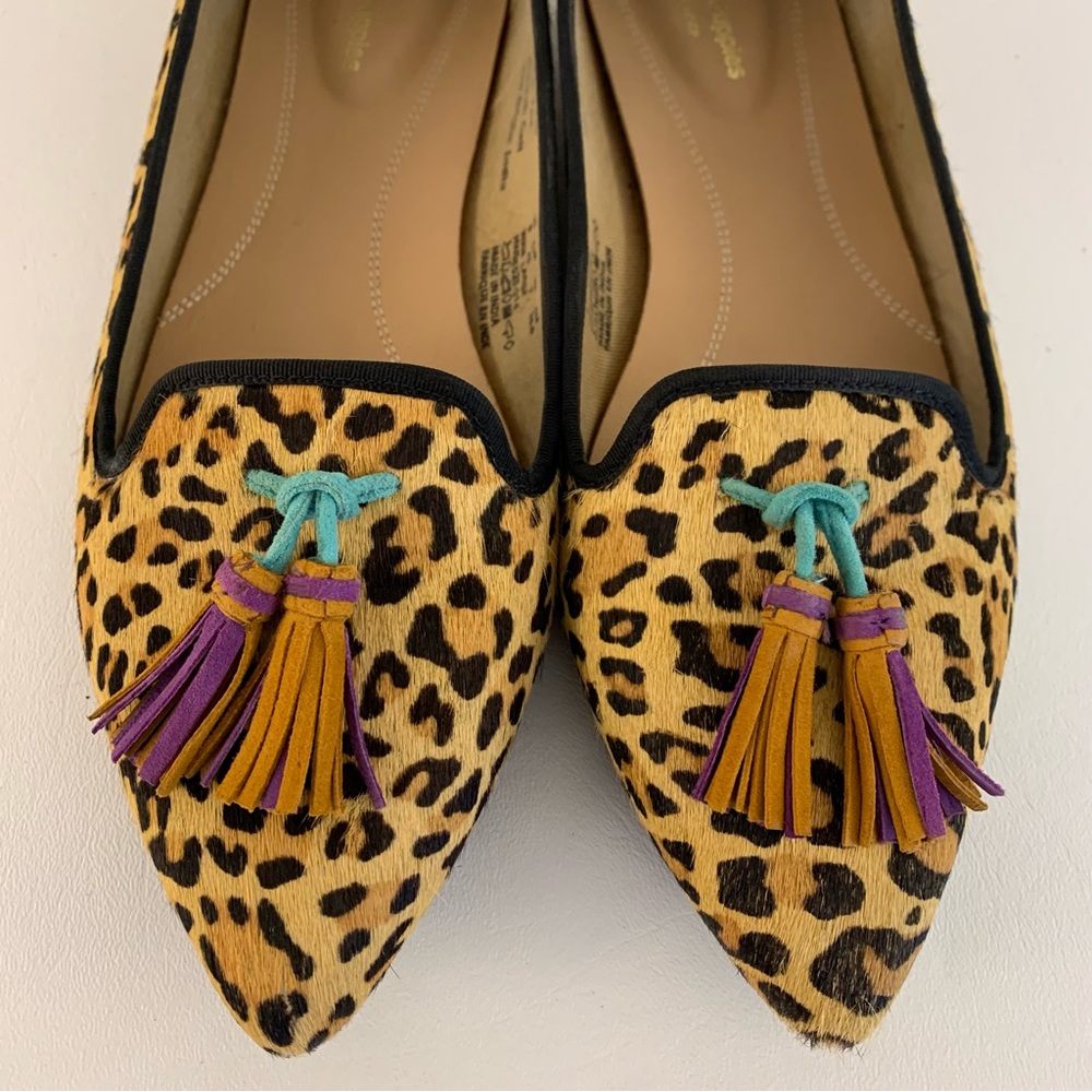 Hush Puppies Bounce Leopard Print Loafers